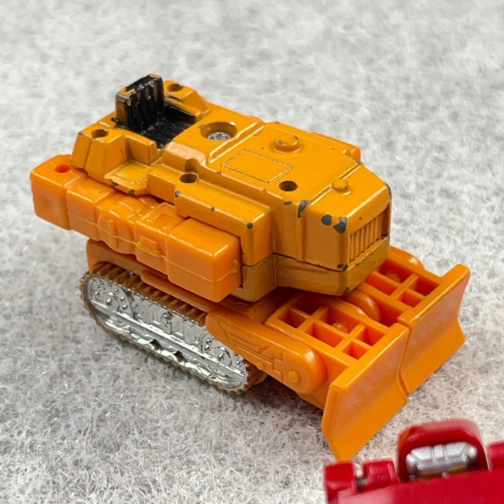 Vintage GoBots Guardian DUMPER MR-09 Yellow Dump Truck Dozer Motorcycle Lot